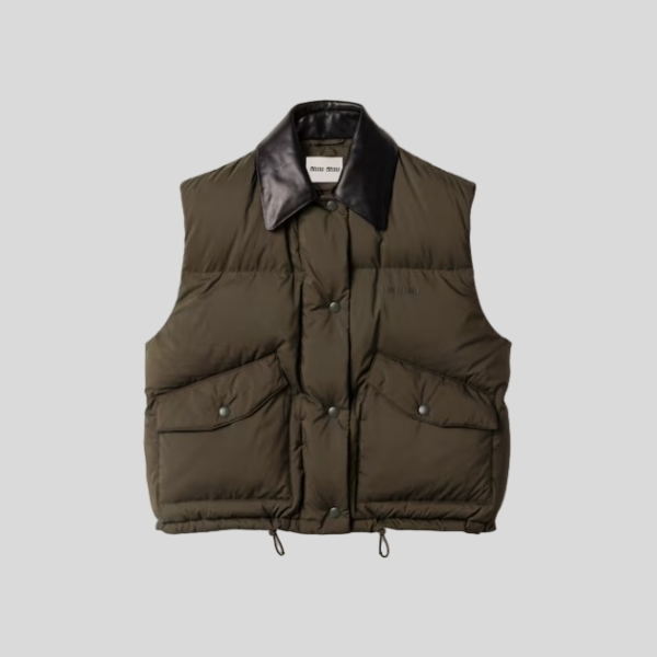 미우미우 테크니컬 퐁제 다운 베스트