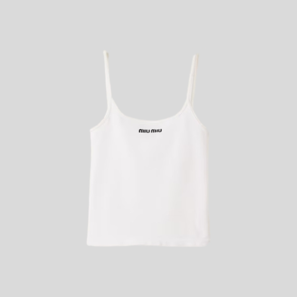 미우미우 심리스 멜란지 탑