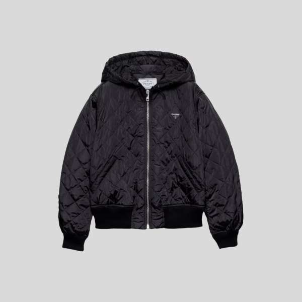 프라다 퀼티드 리나일론 경량 자켓