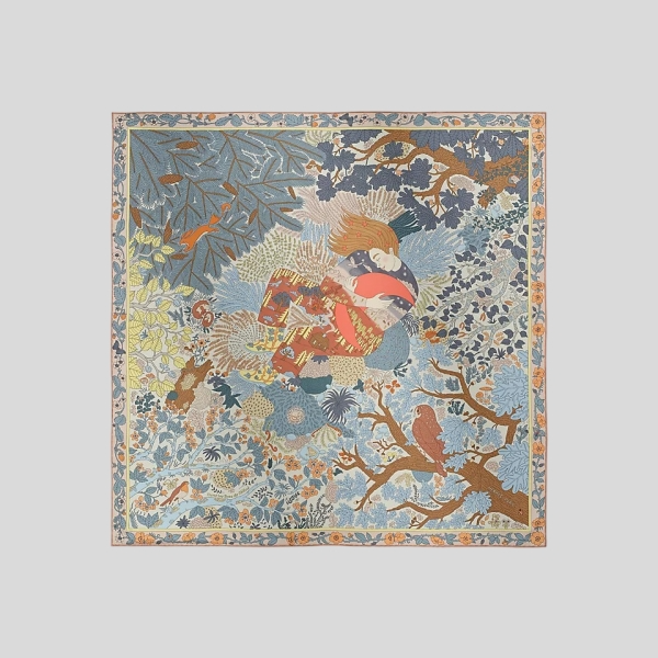 에르메스 Dans les Bras de Selene 스카프 90