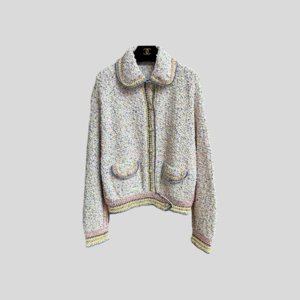 샤넬 우븐 자켓