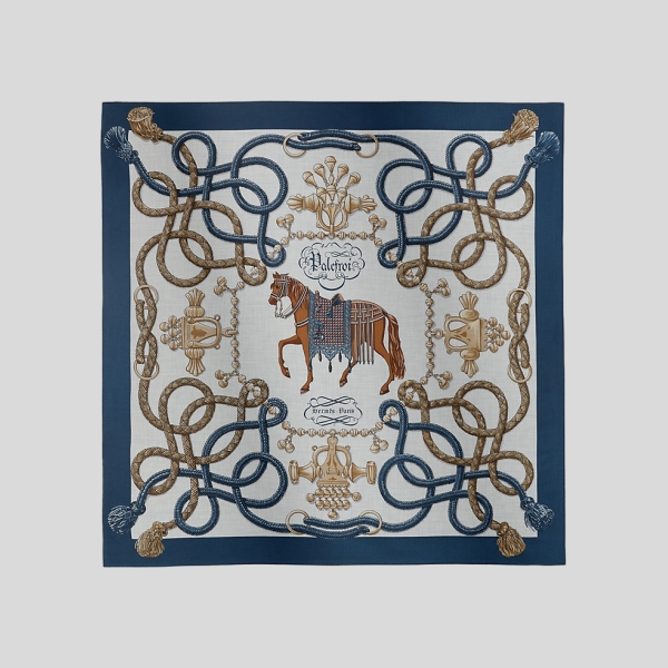 에르메스 Palefroi 숄 140