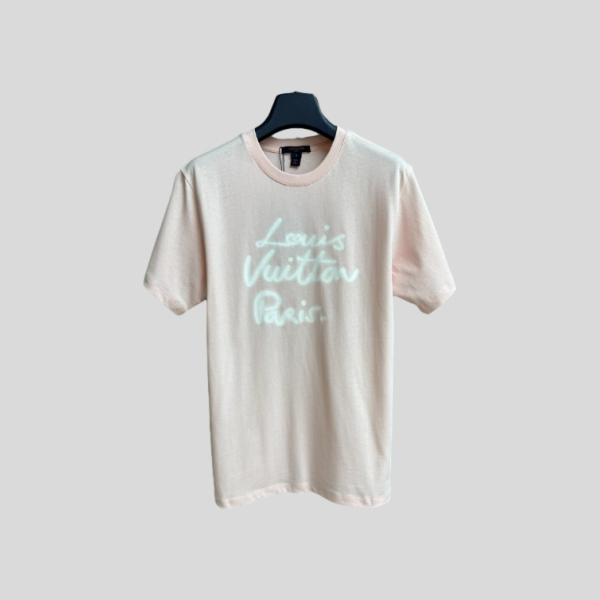 루이비통 네온 로고 티셔츠