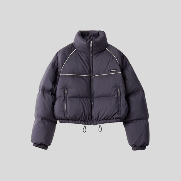 미우미우 테크니컬 퐁제 다운 자켓