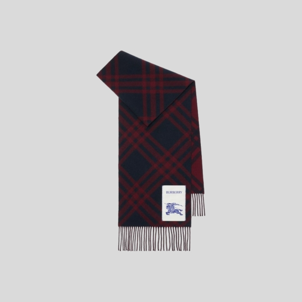 버버리 체크 캐시미어 스카프
