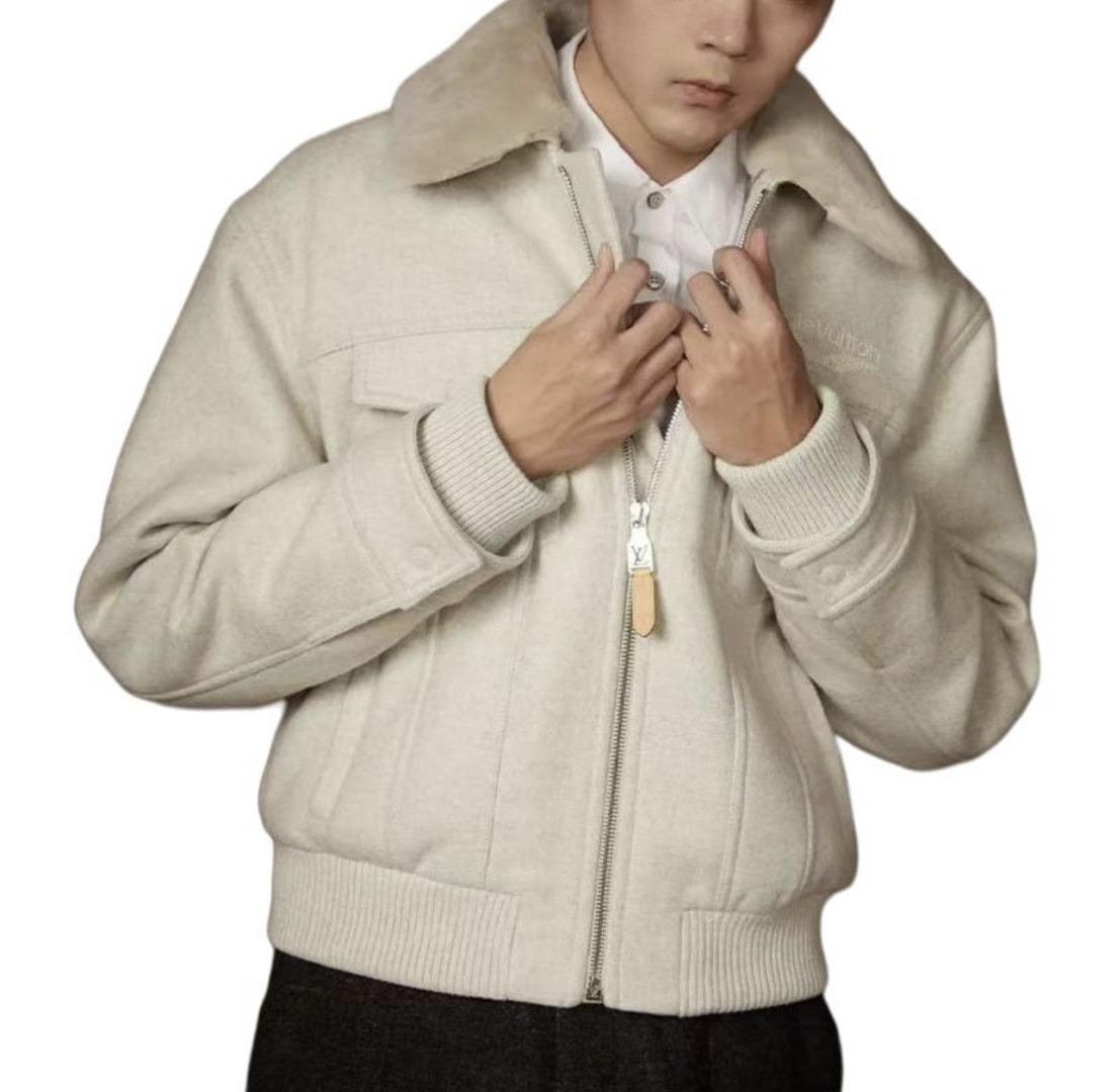 루*비통 25ss 신상 양털가죽 점퍼