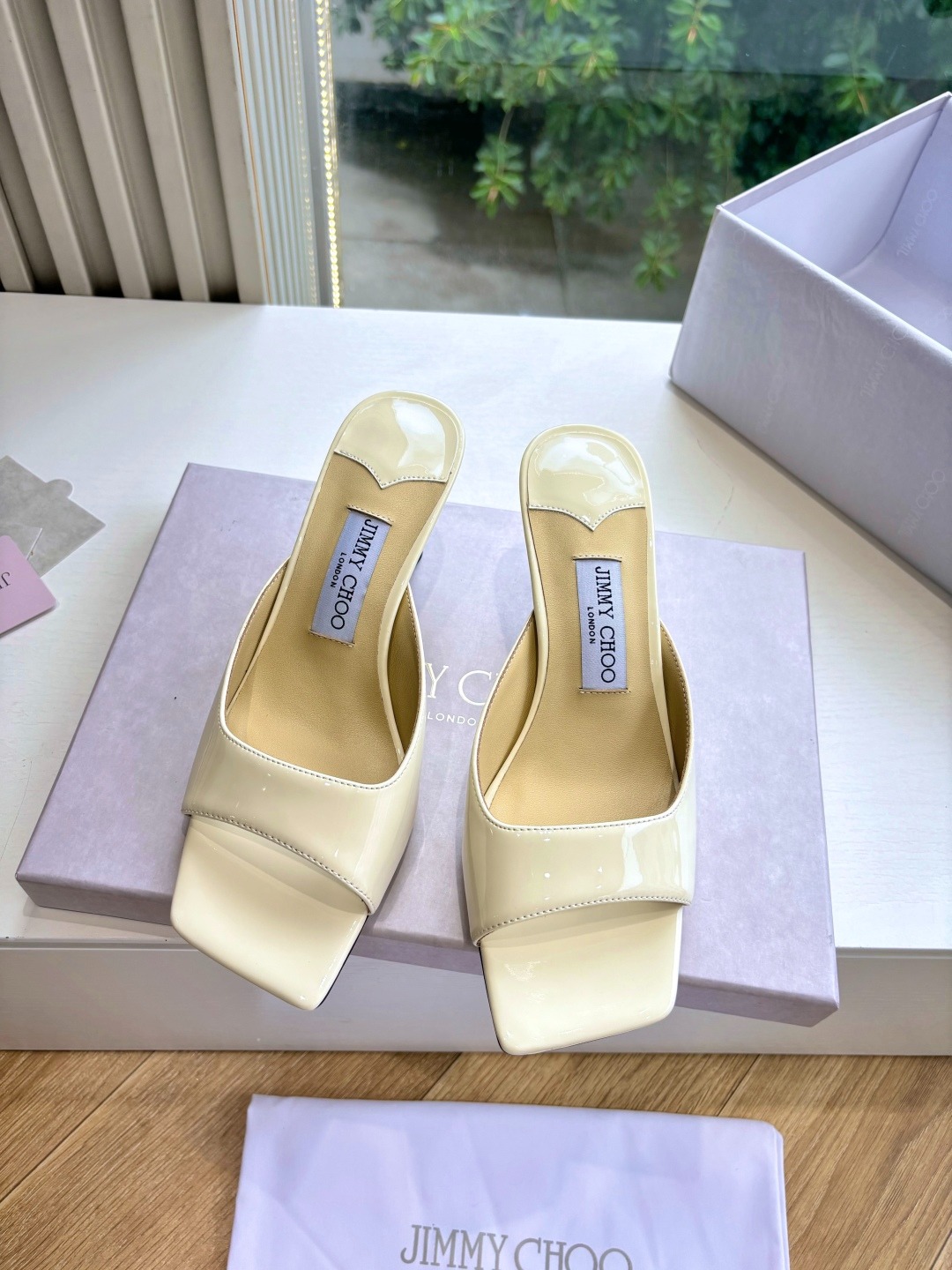 지*추 위클리 클래식 힐 슬리퍼