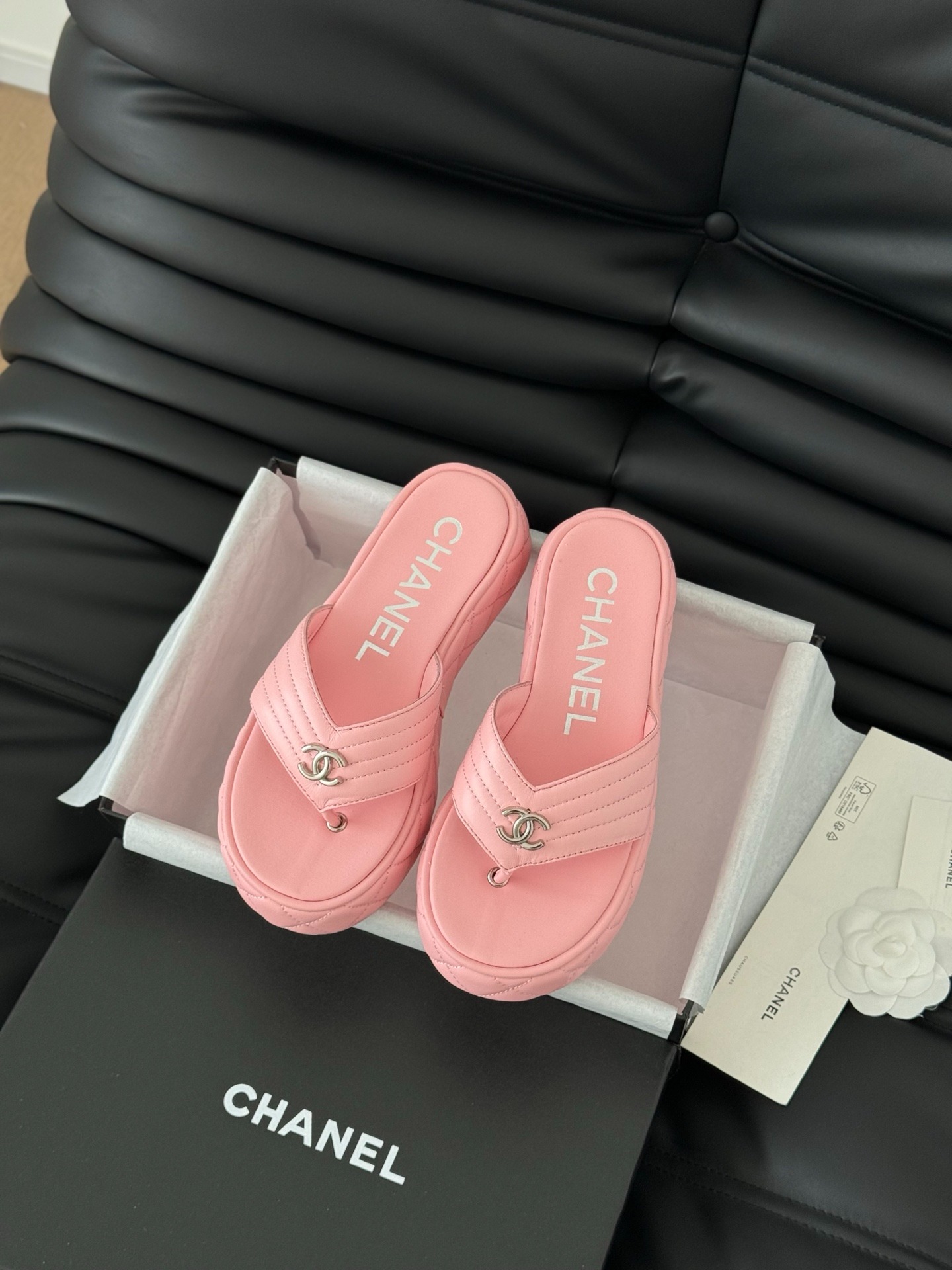 샤* 봄여름 신상 핫픽스 통굽 샌들