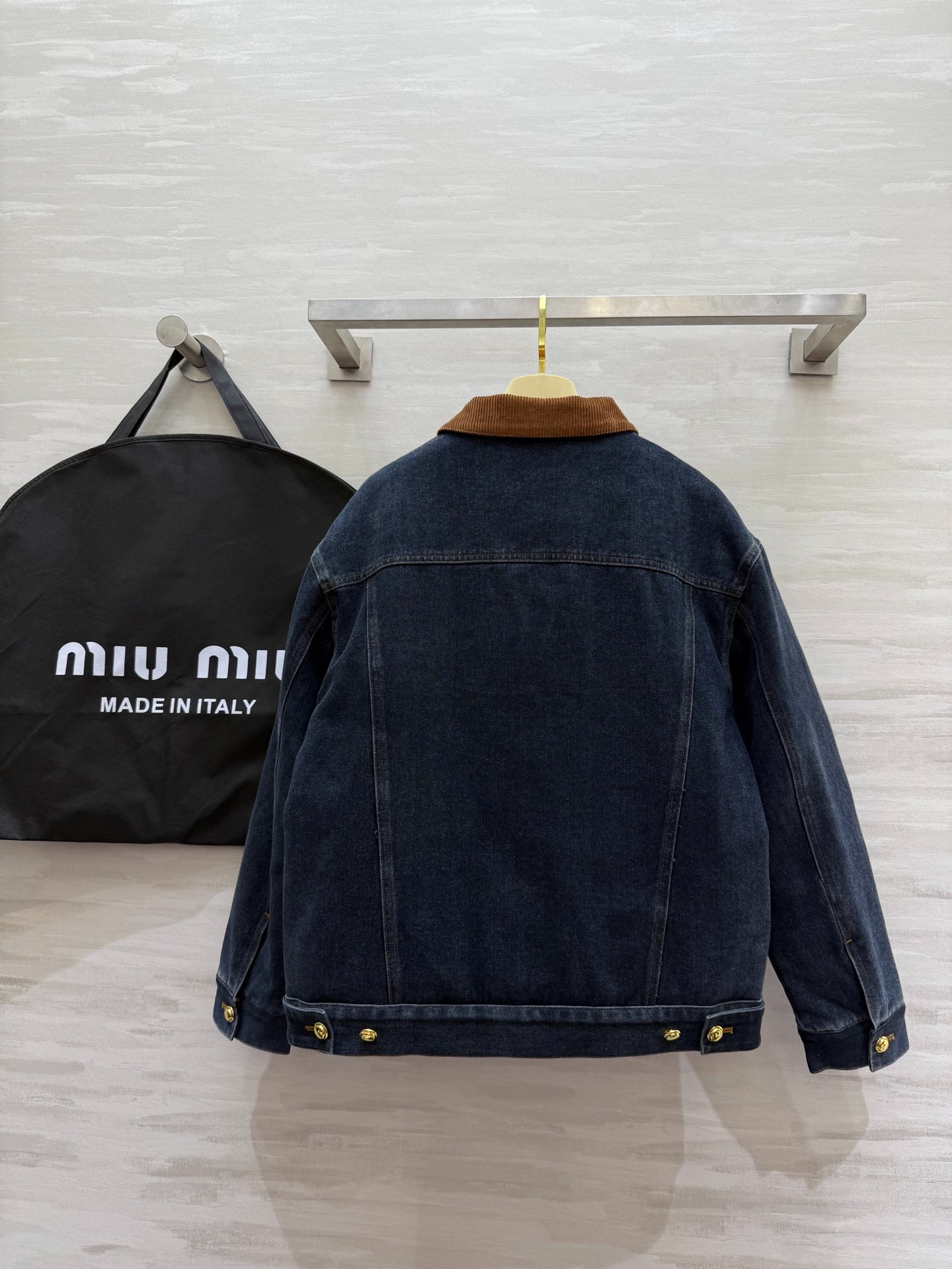 미*미* 신상 패딩 데님 코듀로이 터틀넥 자켓