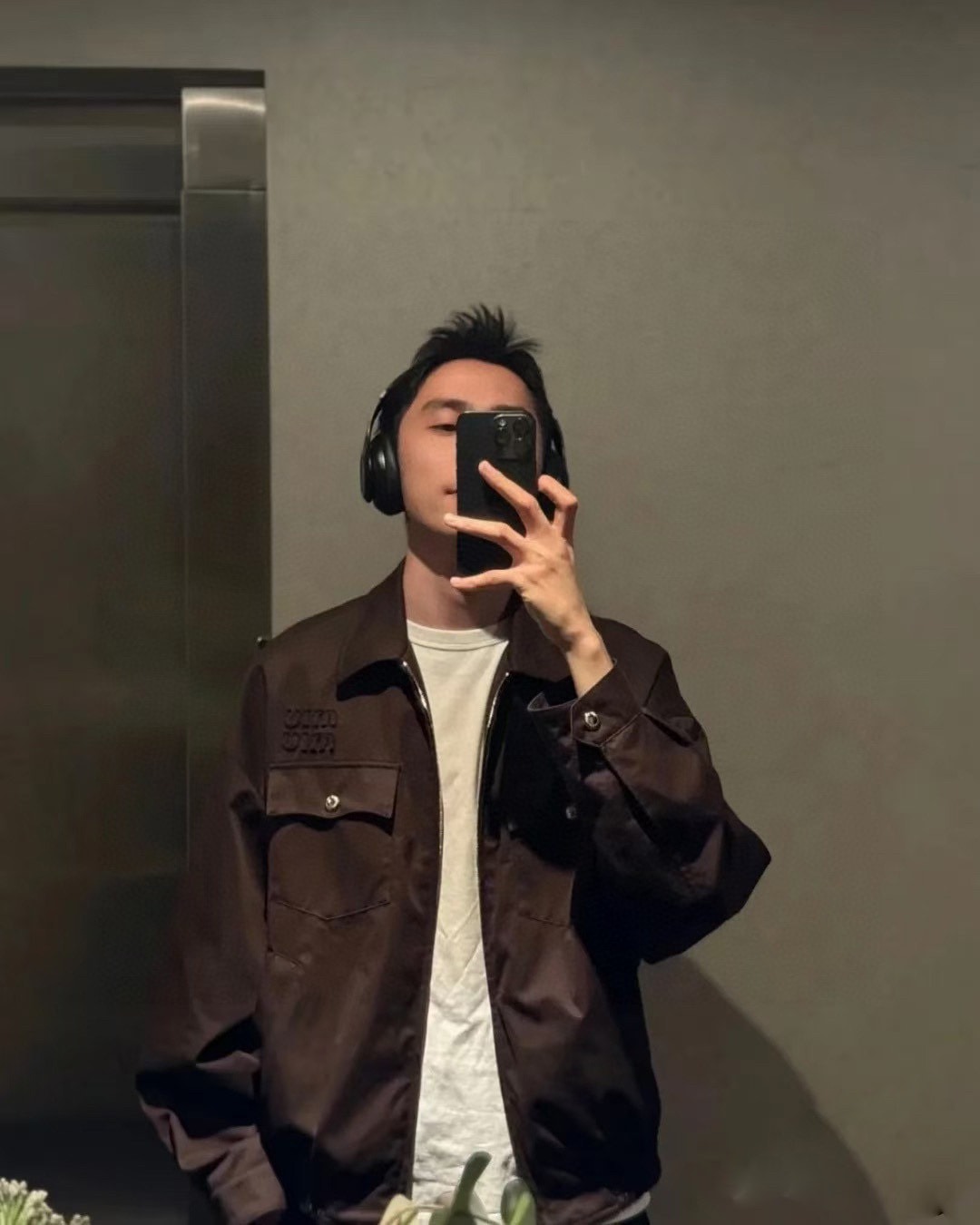 미*미* 25ss 신상 플라워 모직 블루종