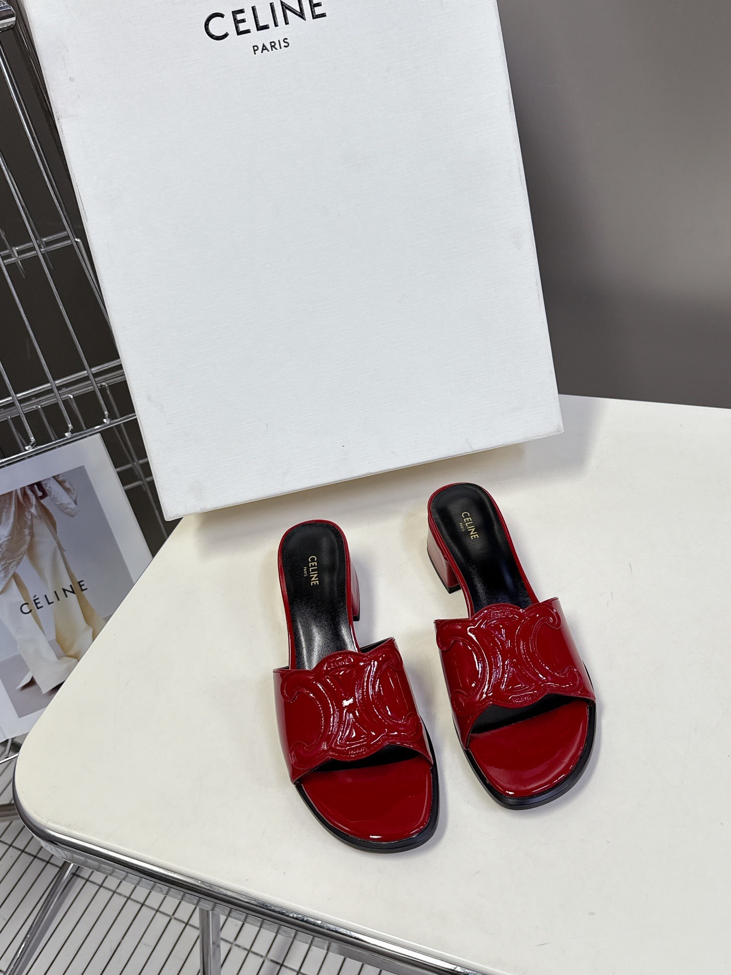 셀*느 봄여름 신상 통굽 뮬러 슈즈