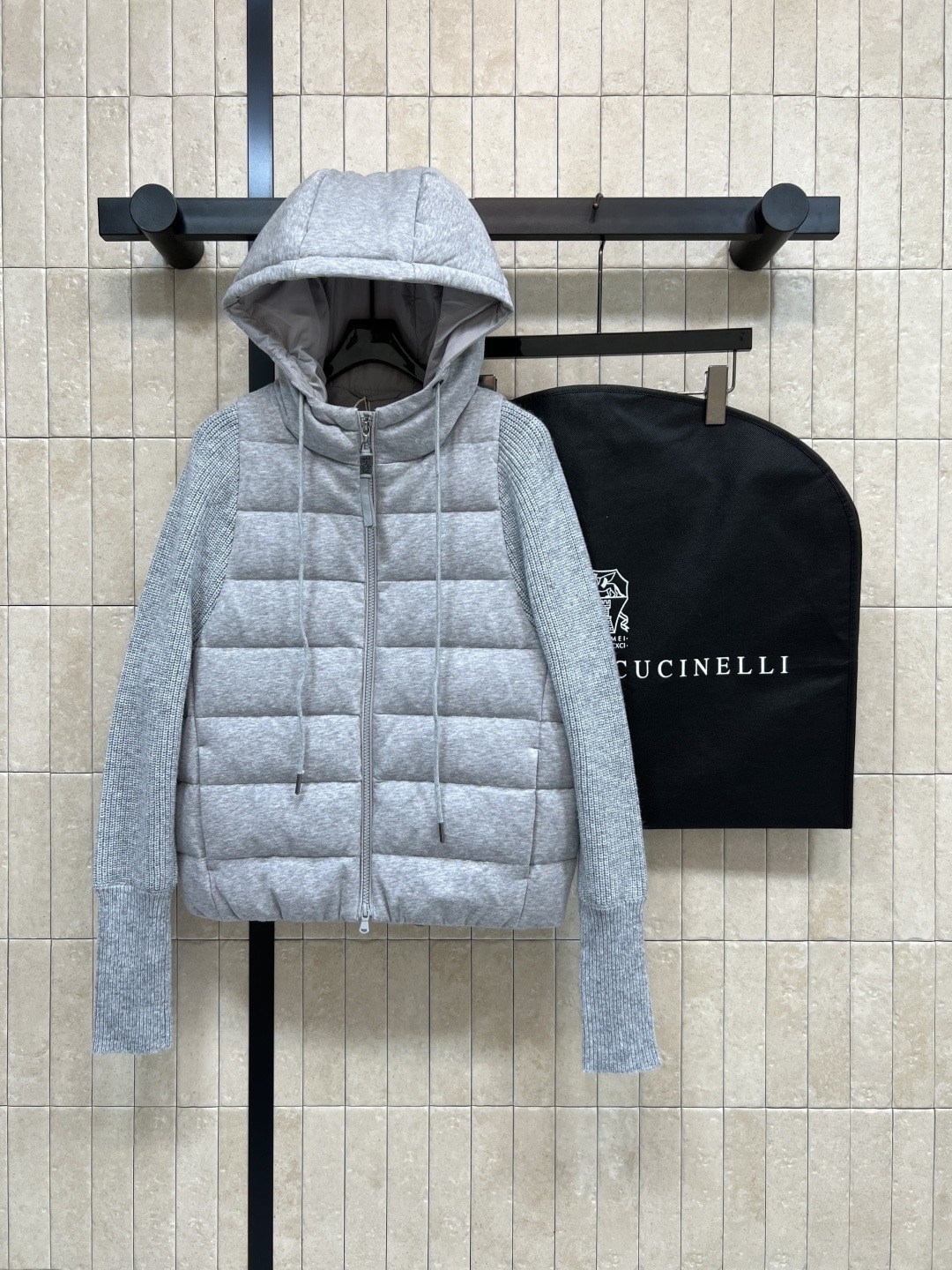 브*넬로 쿠치넬리 25 신상 패딩 울 캐시미어