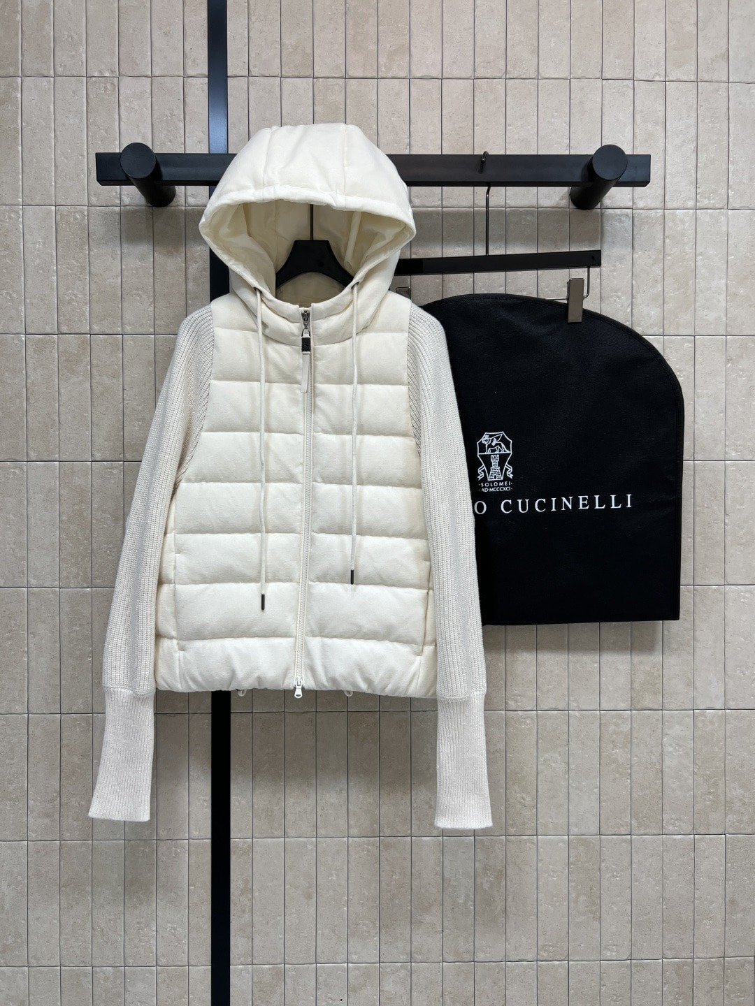 브*넬로 쿠치넬리 25 신상 패딩 울 캐시미어