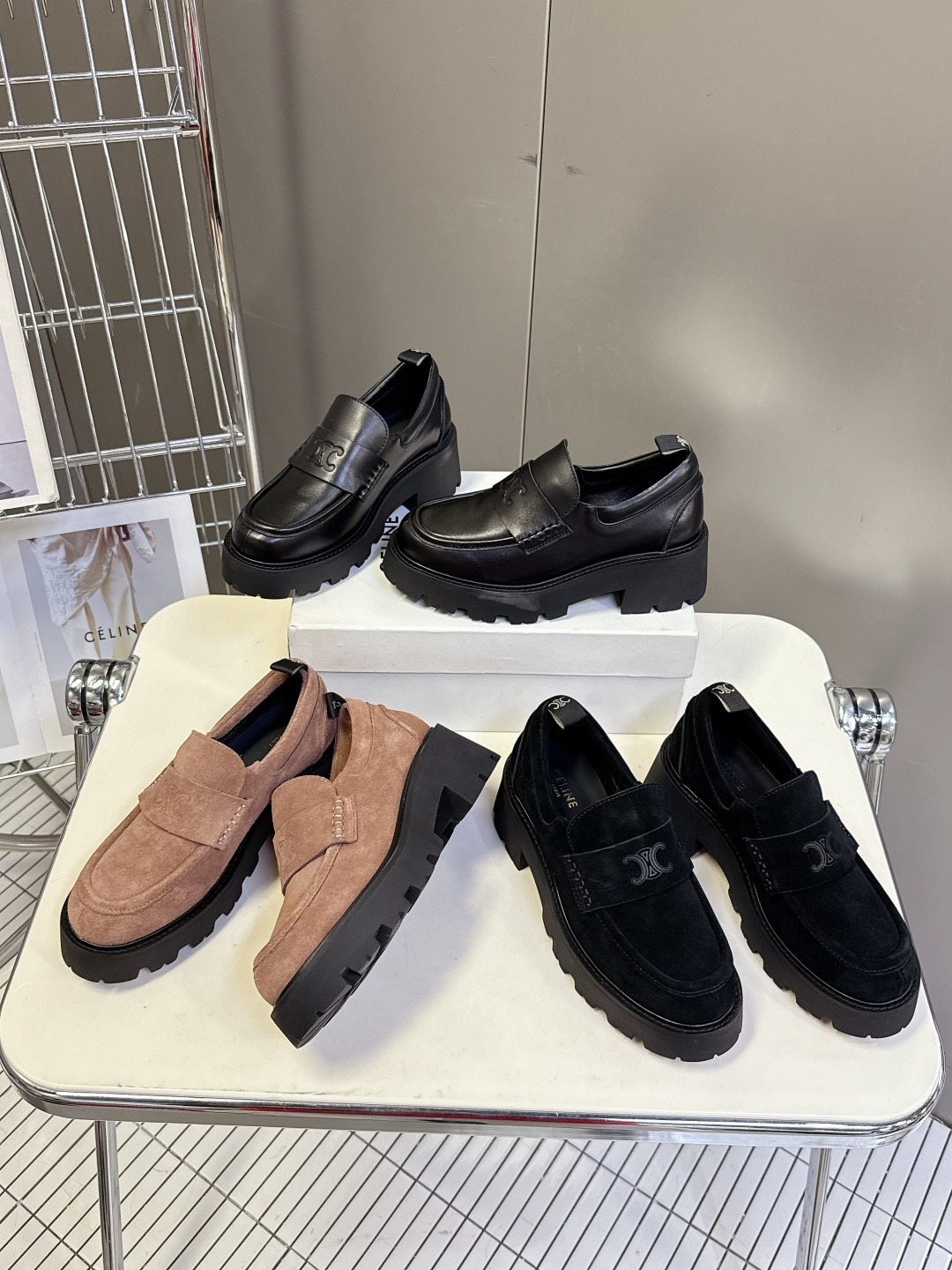 셀*느 가을/겨울 신상 통굽 로퍼