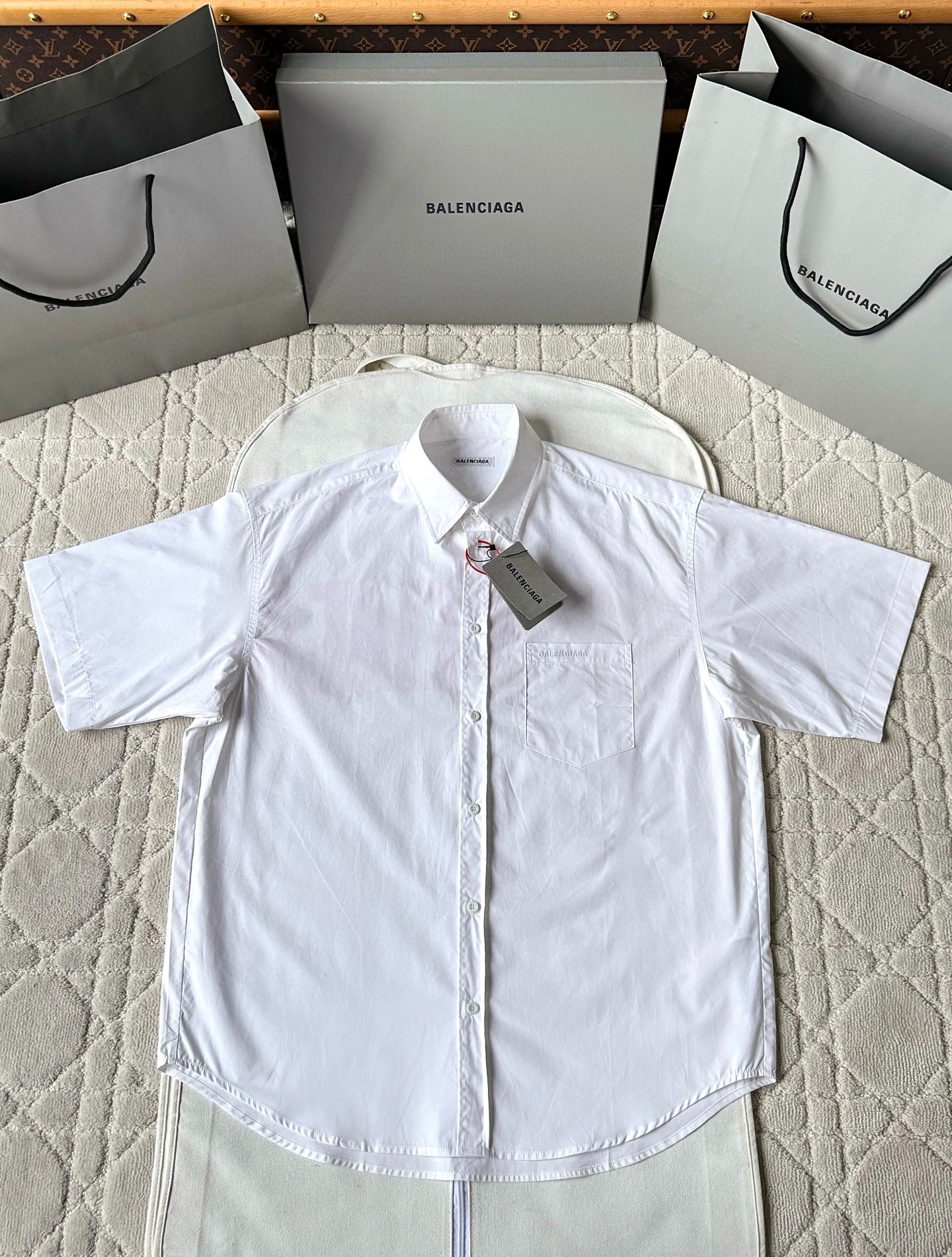 발*시아가 25SS 테이프 티셔츠