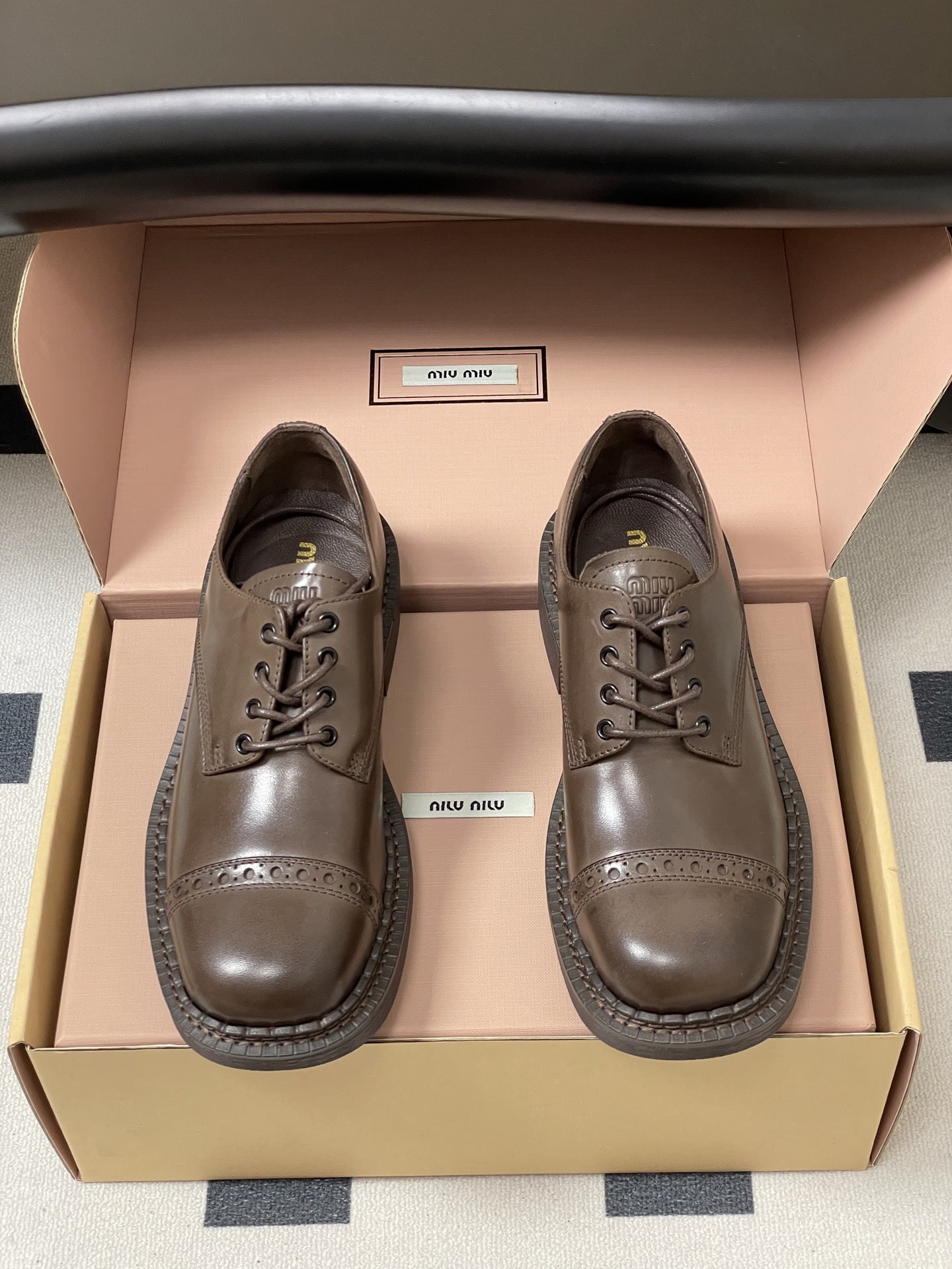 미*미* 25ss 신상 빈티지 스트랩 로퍼