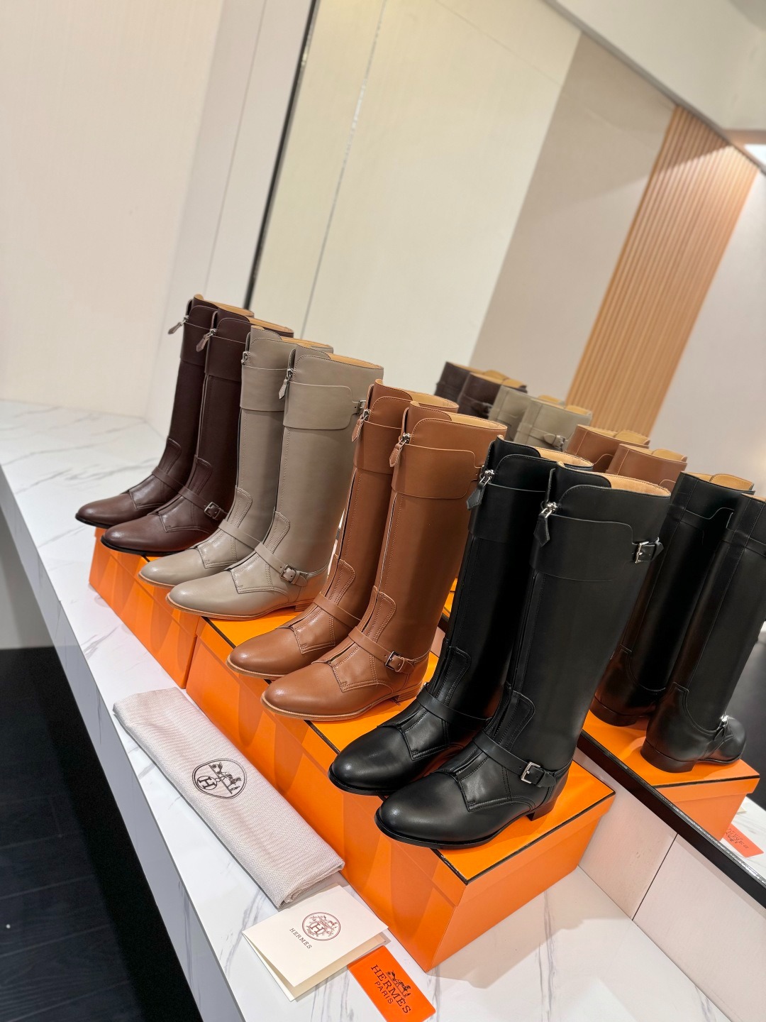 에*메스 프리미엄 BiKer 롱부츠