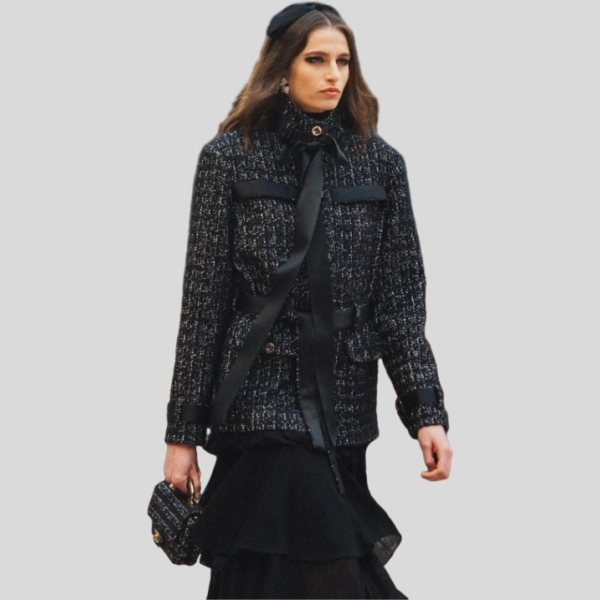 샤넬 벨티드 자켓