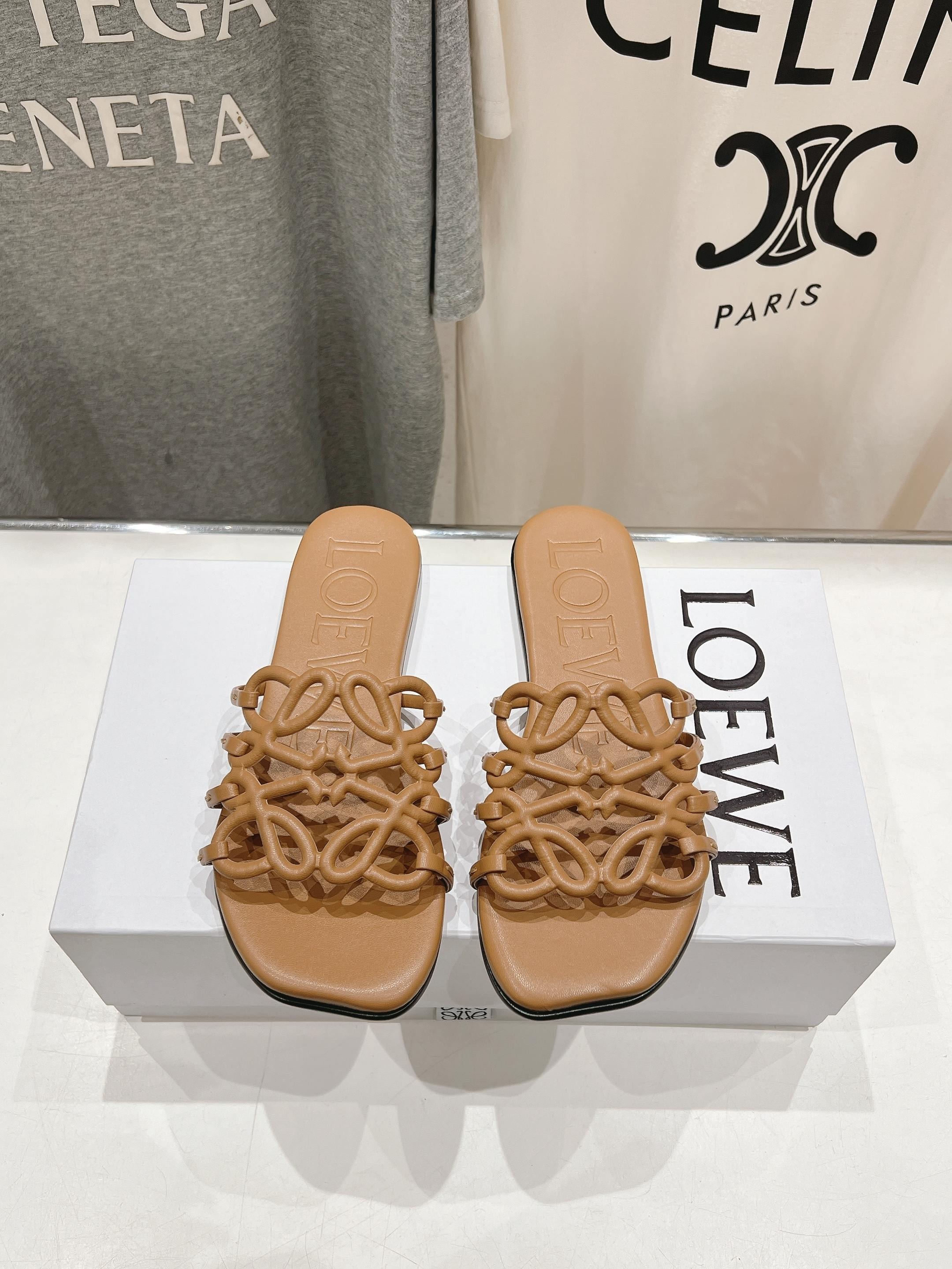 로*베 25/ss 신상 빈티지 플랫 비치 슬리퍼