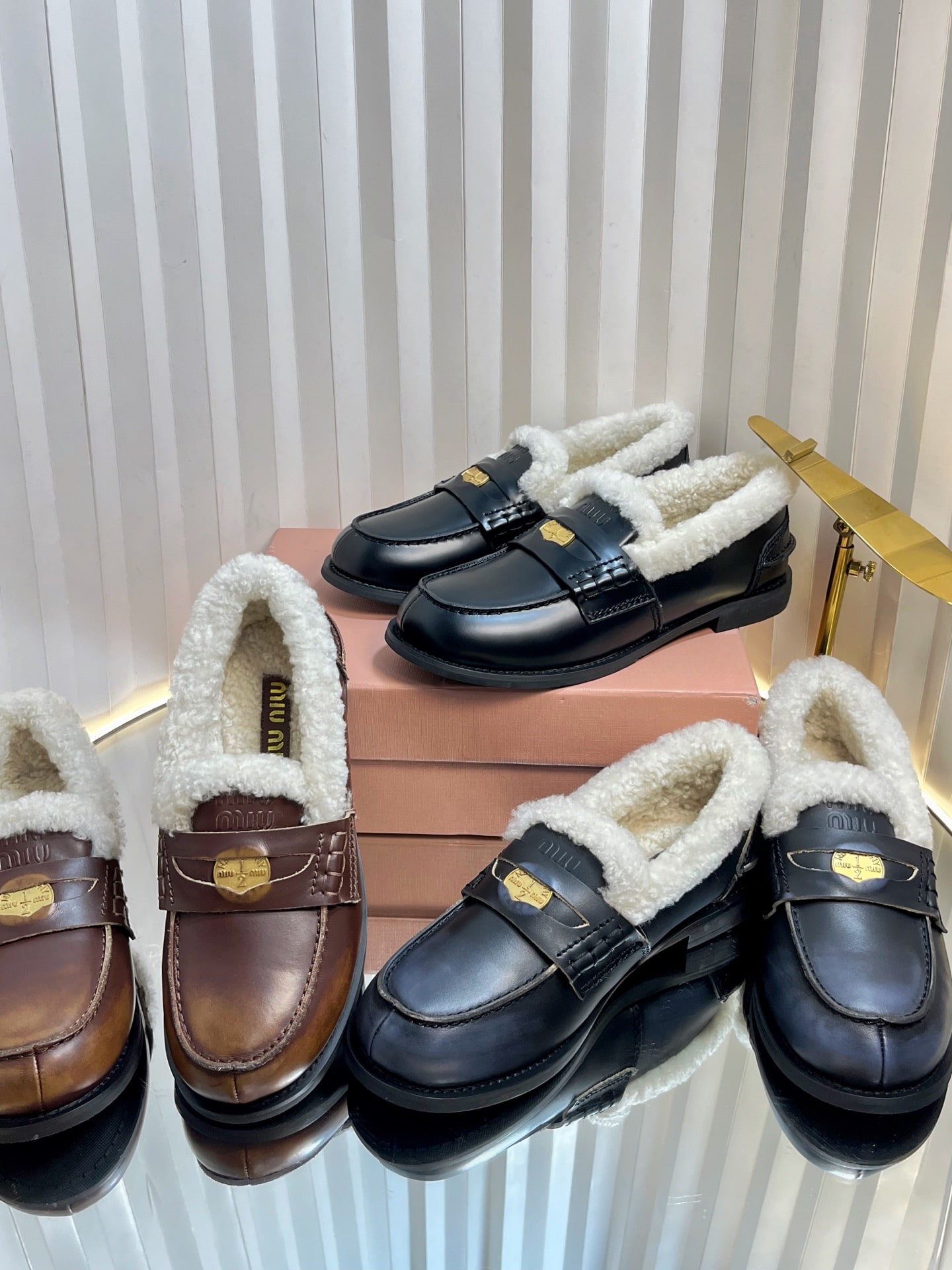 미*미* 25/신상 구제 로퍼 양털