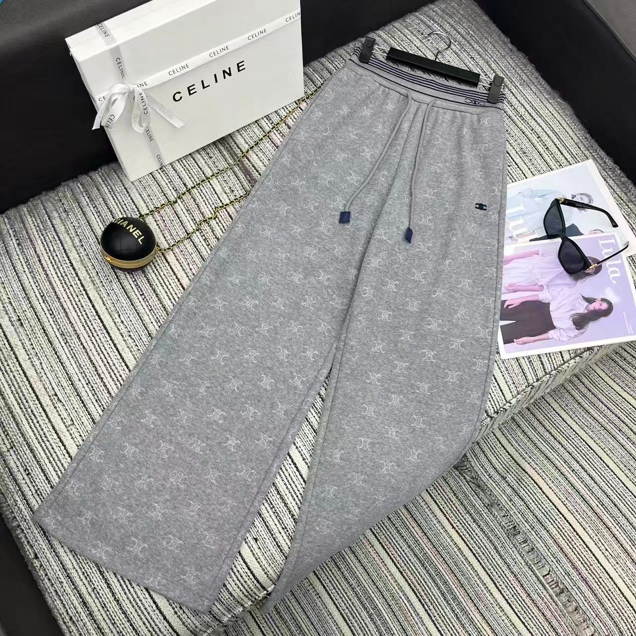 셀*느 25년 신상 밴딩 캐주얼 팬츠