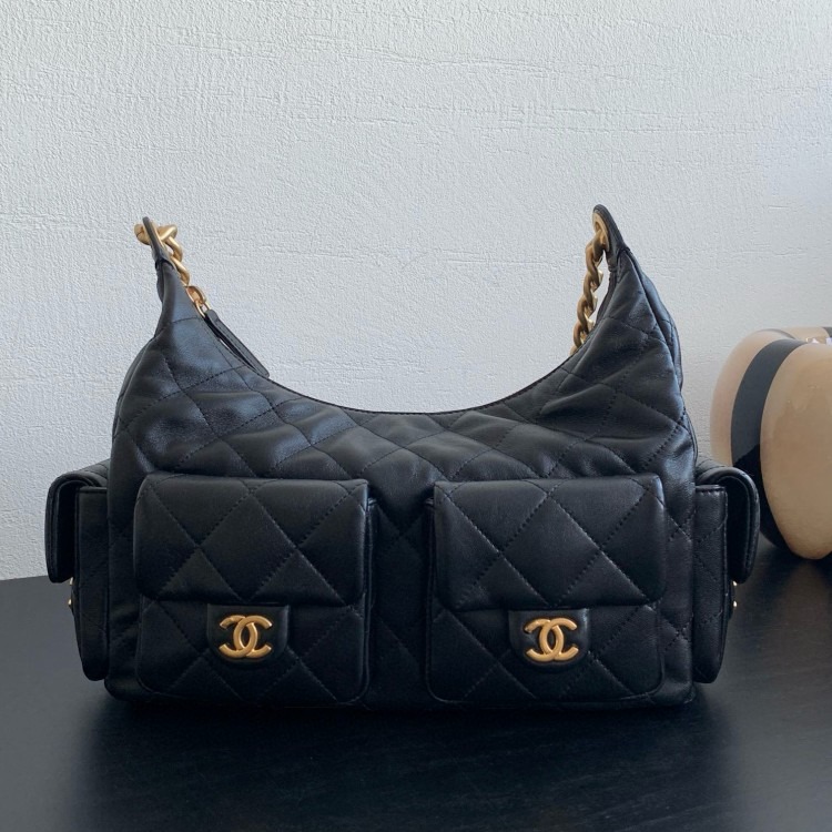 샤넬 25C 크루즈 호보백 체인 숄더백