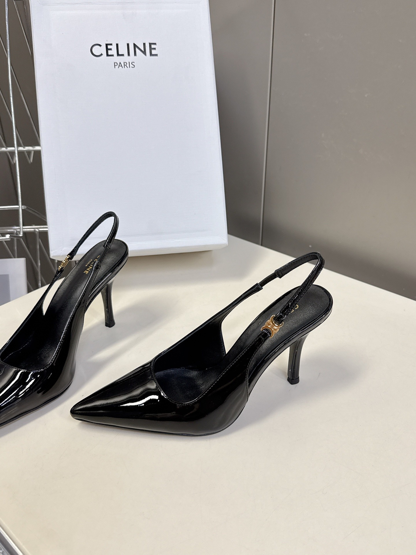 셀*느 여성스러운 오픈토 힐