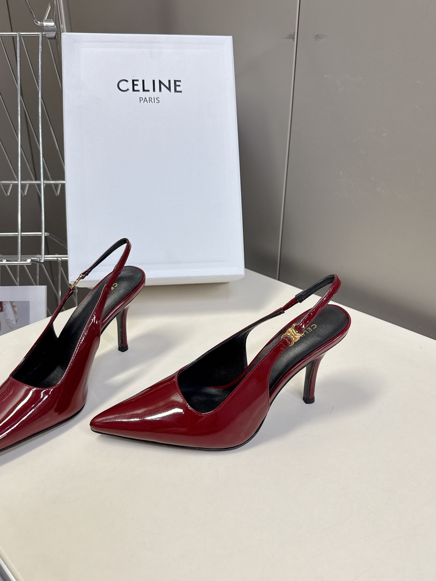 셀*느 여성스러운 오픈토 힐