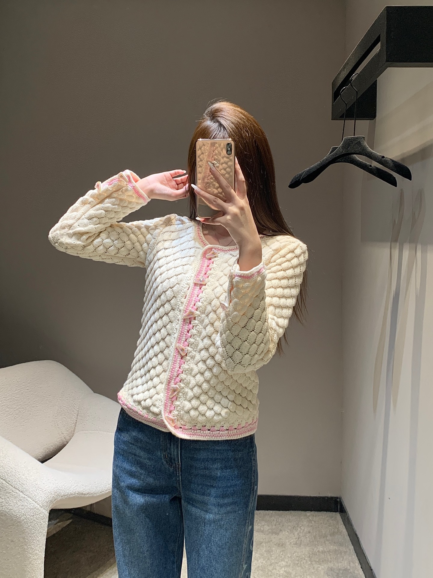 샤* 25B 신상 라운드 니트 가디건