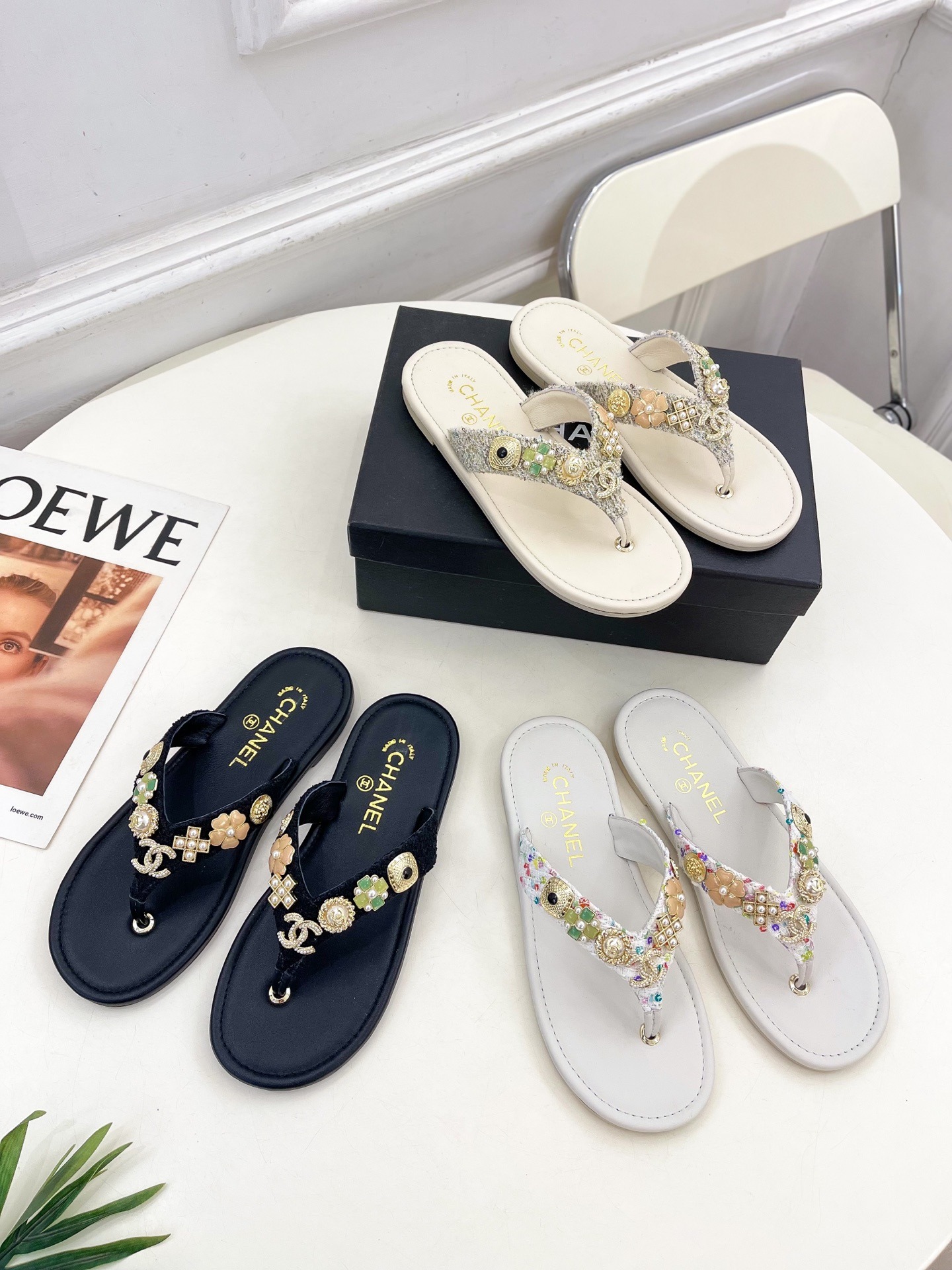 샤* 2025 봄여름 신상 플립 플랍