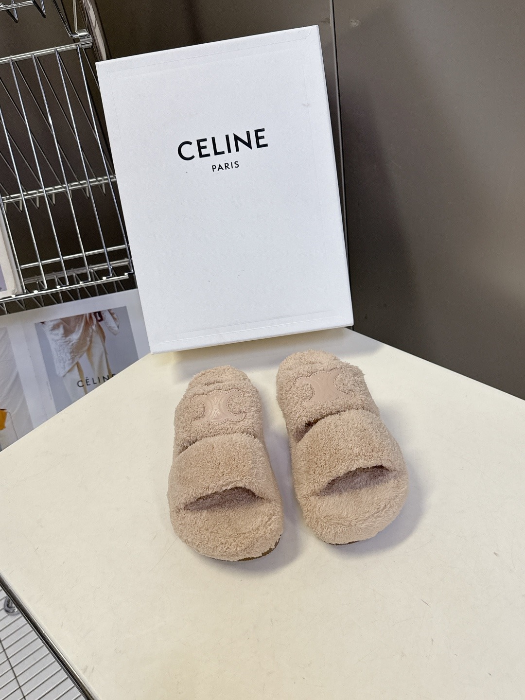셀*느 가을 겨울 신상 털 슬리퍼