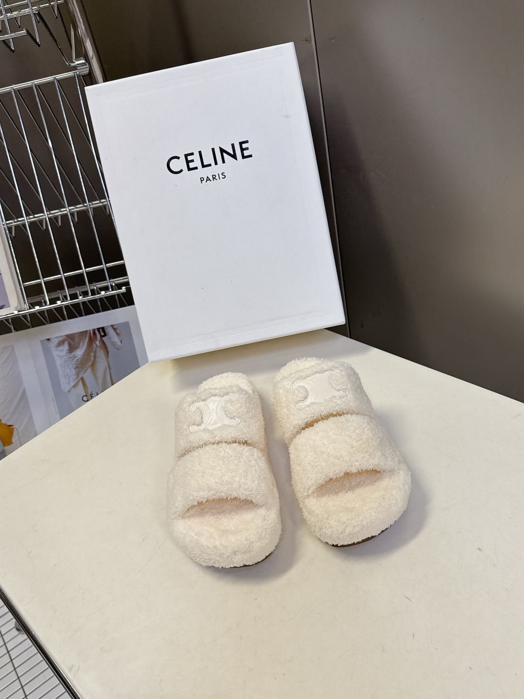 셀*느 가을 겨울 신상 털 슬리퍼
