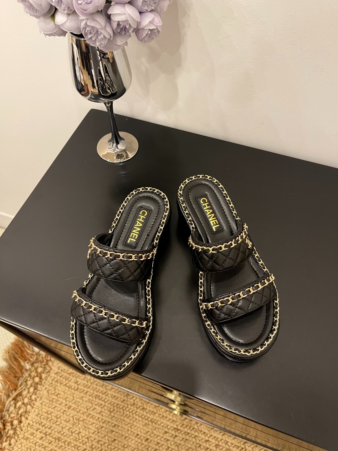 샤* 25 신상 통굽 슬리퍼