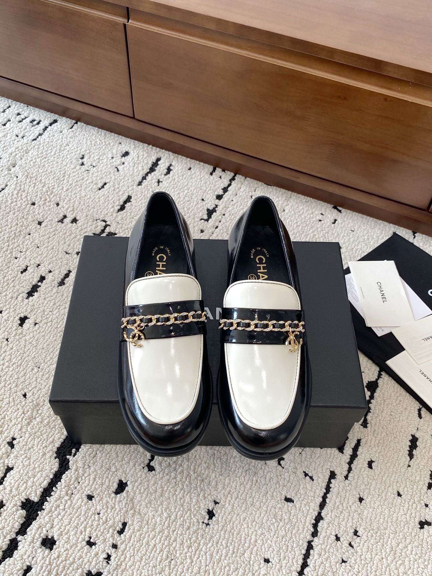 샤* 25C 신상 체인 힐 로퍼