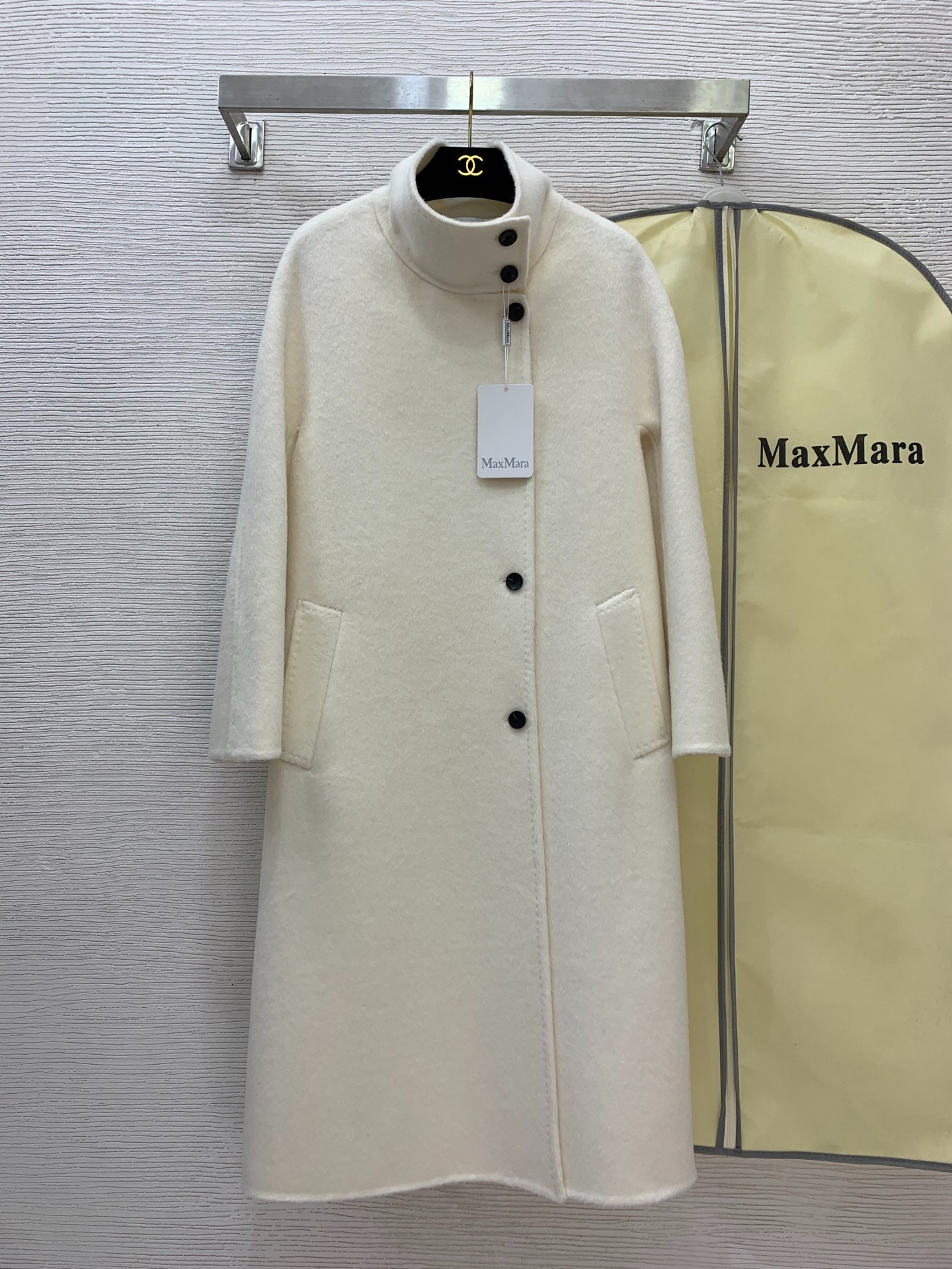 막*마라 신상 양면 롱 모직코트