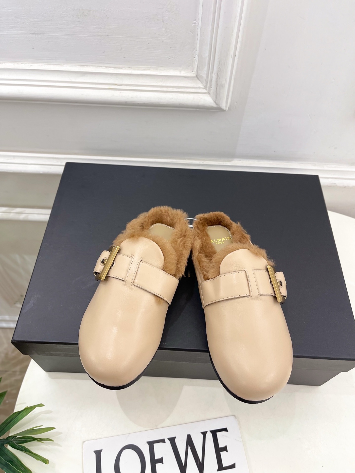 발* 25 신상 클래식 버클 세미 슬리퍼