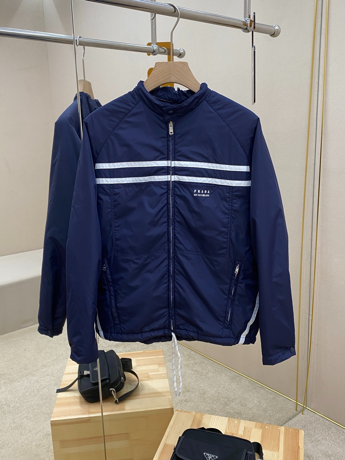 프*다 신상 나일론 코튼 재킷