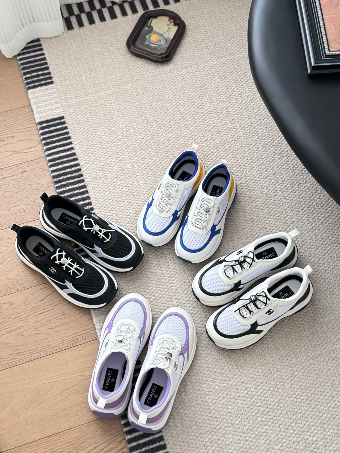 샤* 25K 클래식 컬러 블록 스니커즈