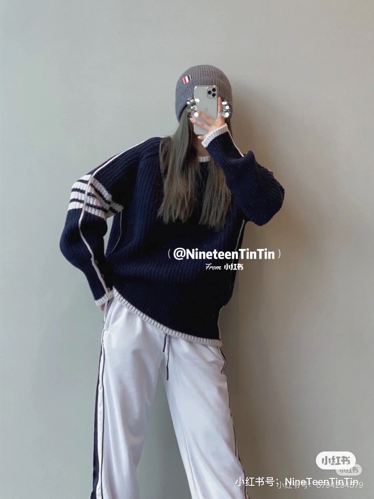 톰브라운 신상 니트(남녀공용)