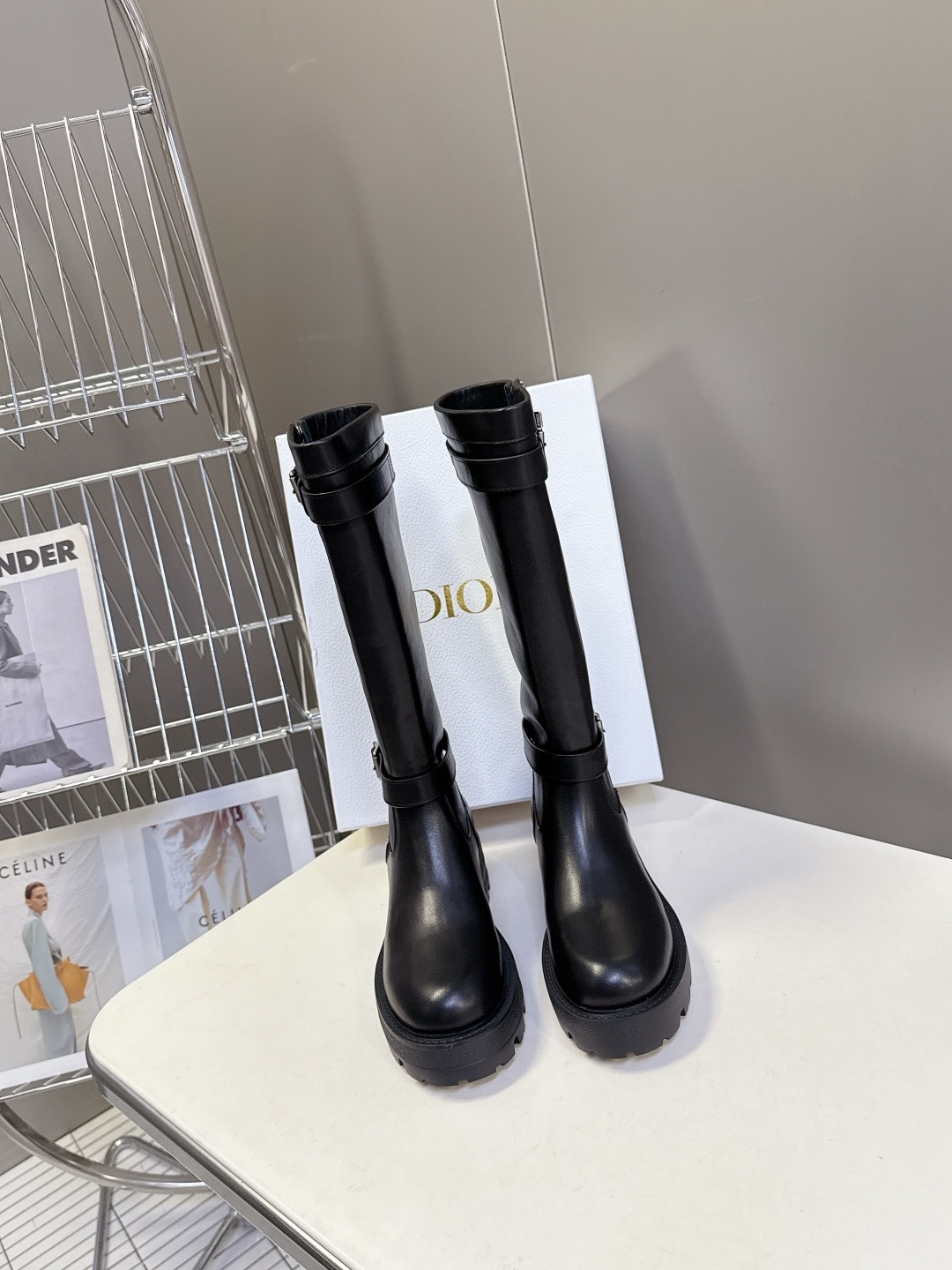 디* 가을 겨울 신상 스타일 워커 부츠