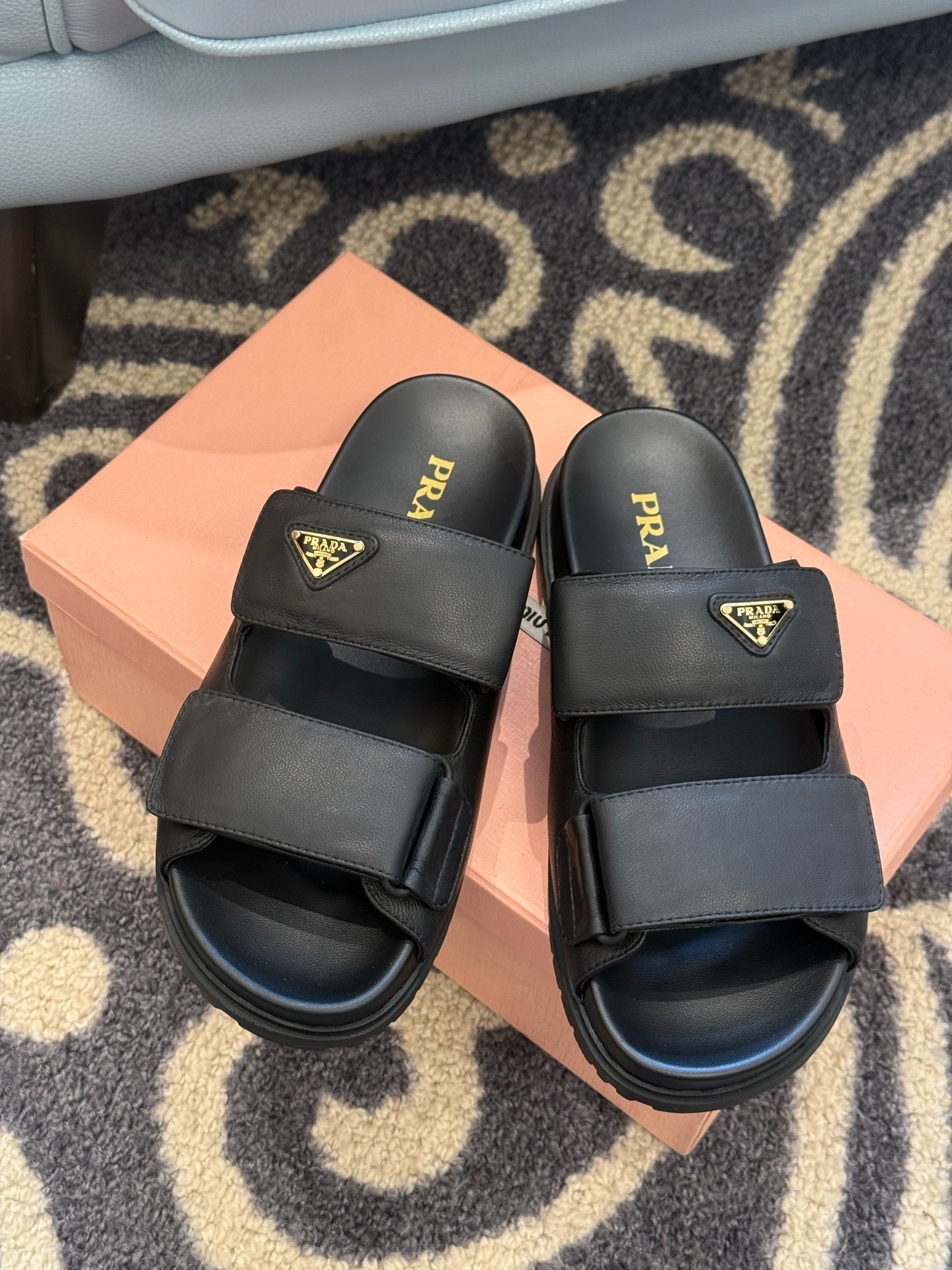 프*다 25 신상 양가죽 슬리퍼