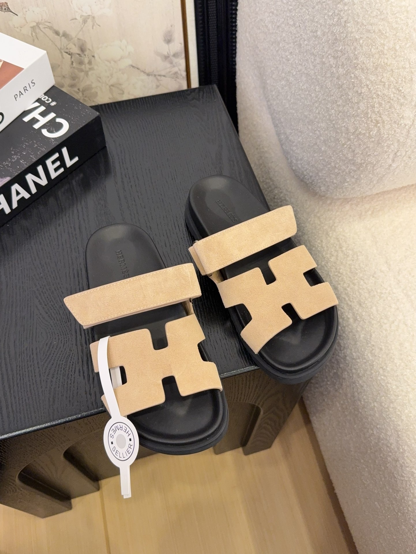 에*메스 레트로 슬리퍼 샌들