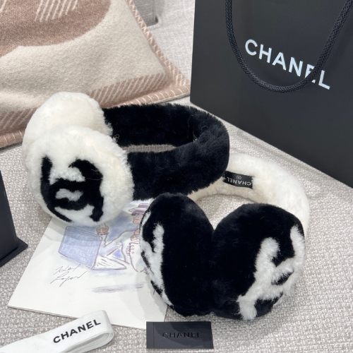 샤넬 팬더 컬러 퍼 이어머프