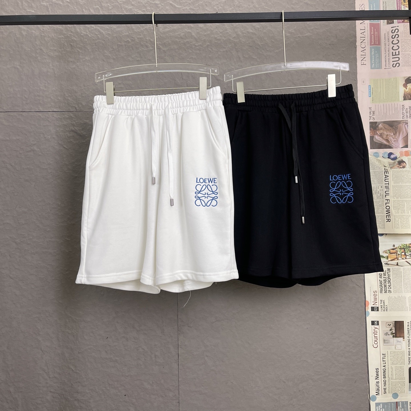 로*베 25신상 자수 반바지