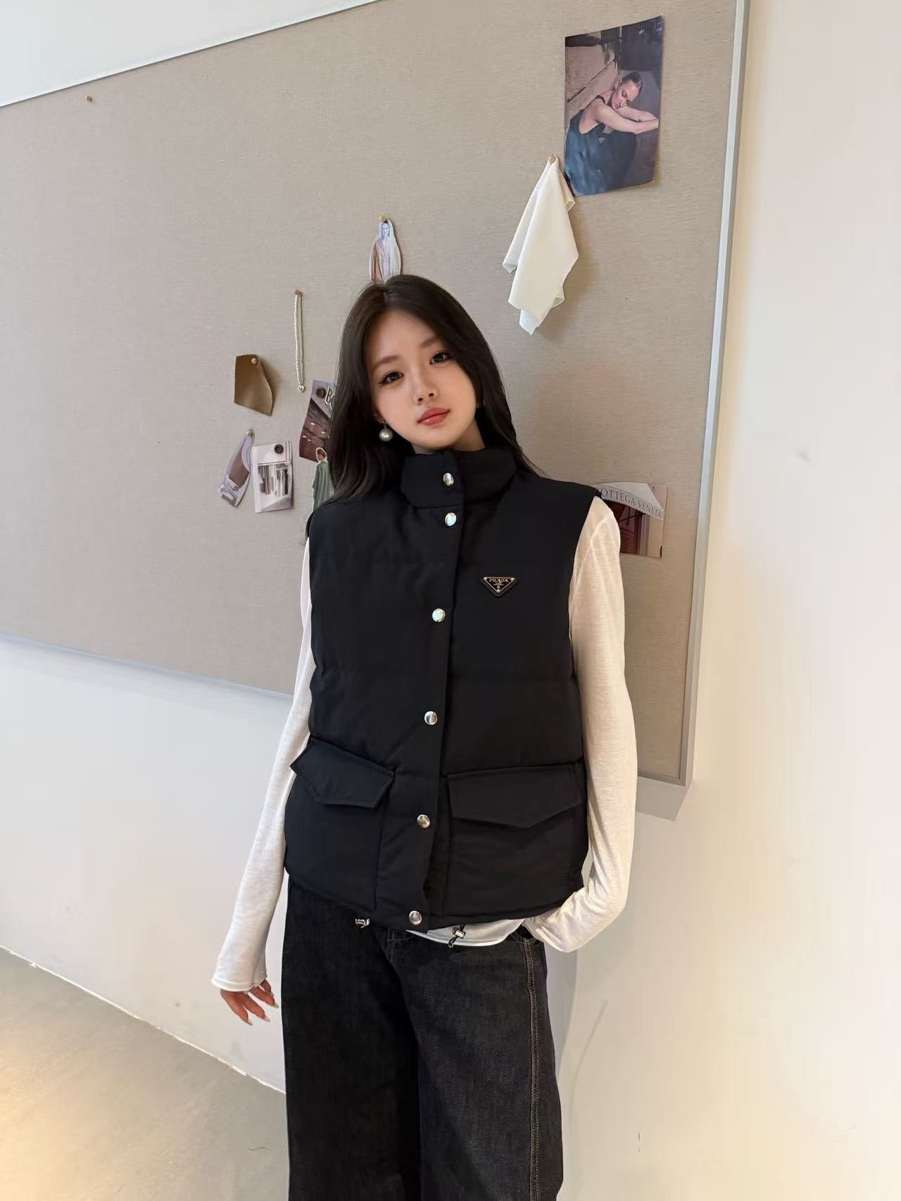 프*다 신상 스트링 다운 베스트