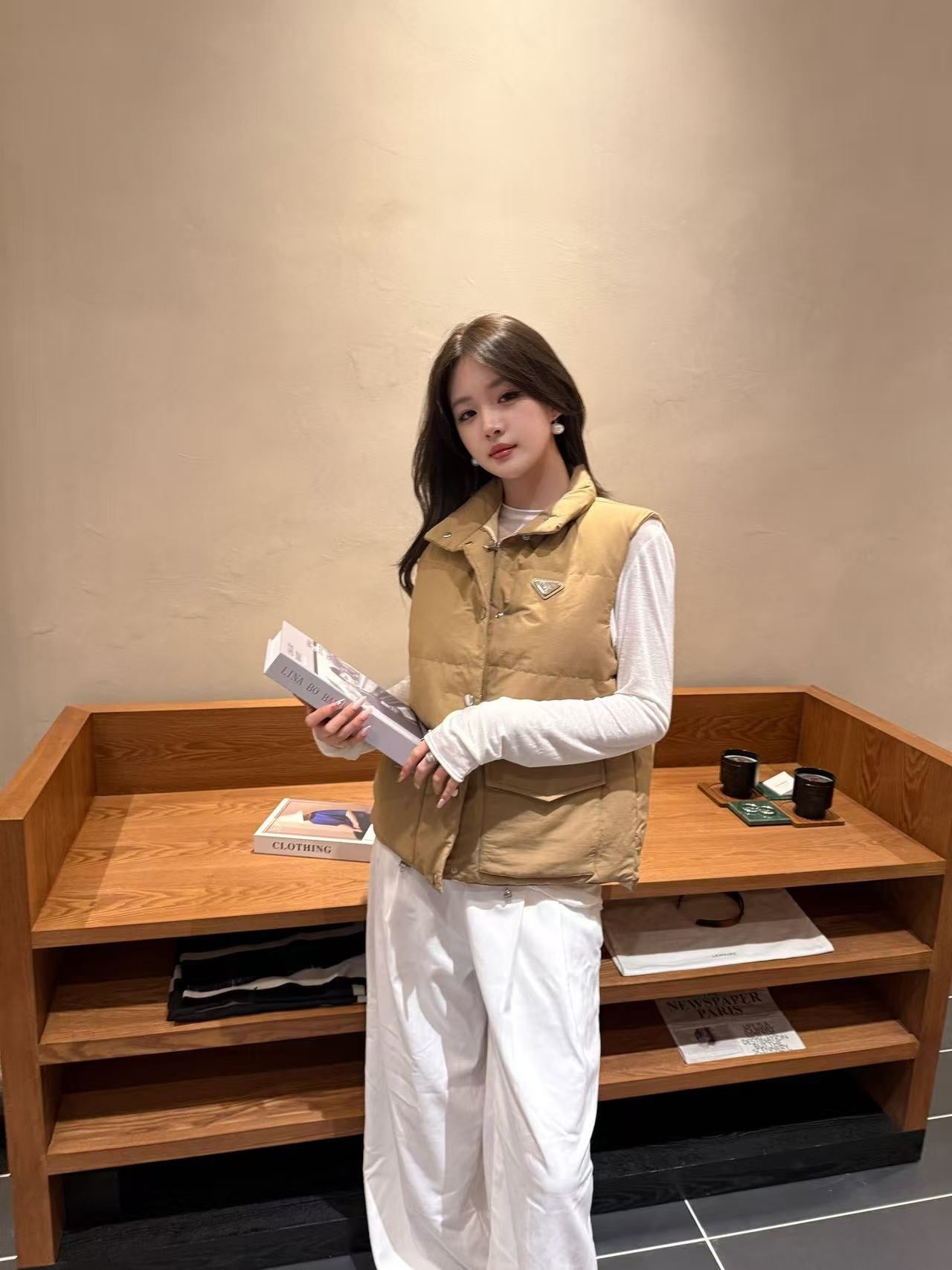 프*다 신상 스트링 다운 베스트