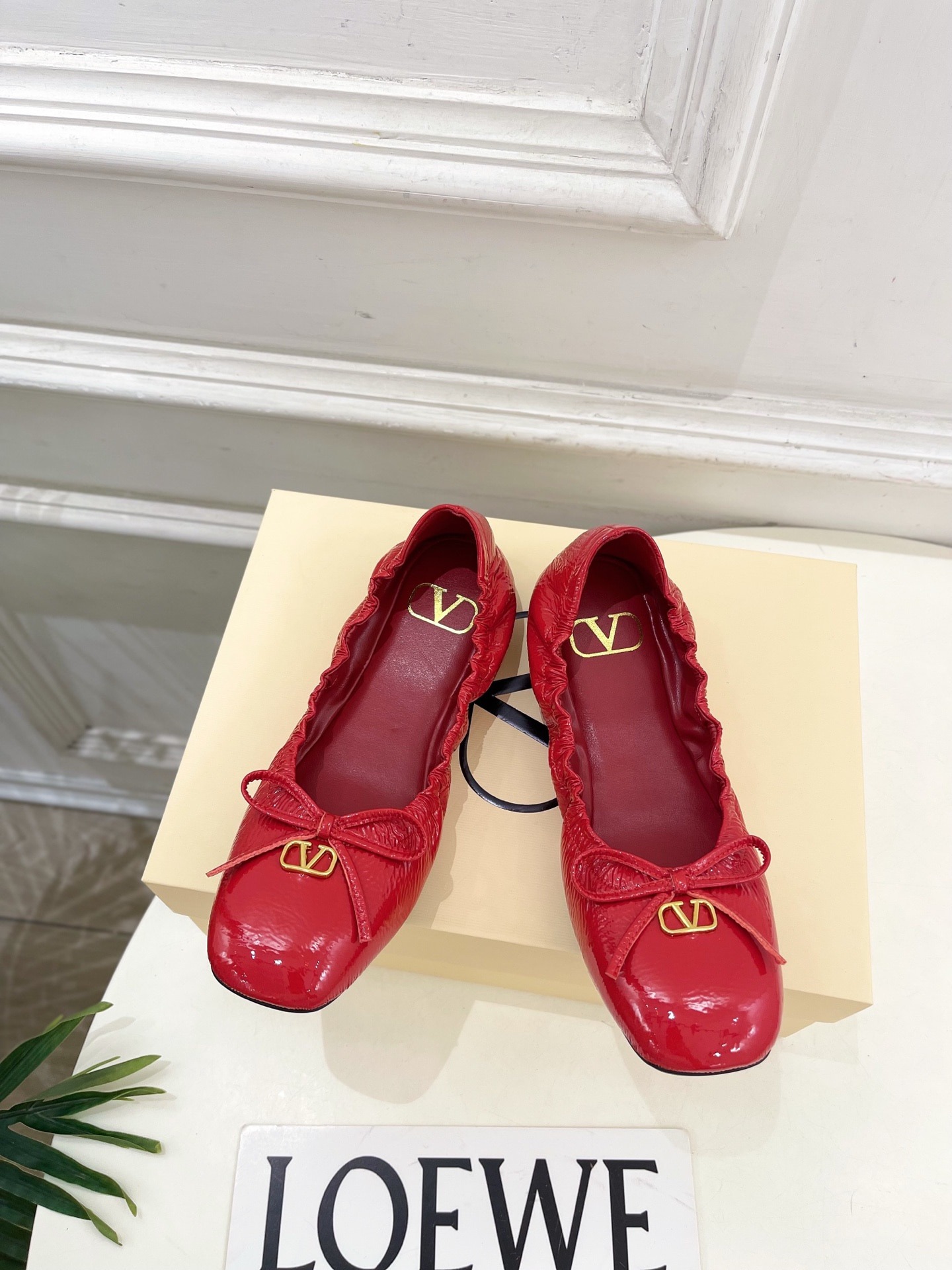 발*티노 25 신상 리본 플랫슈즈