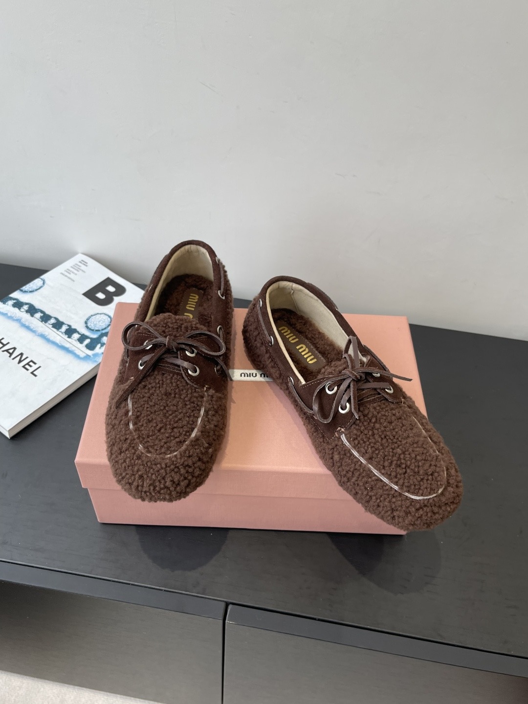 미*미* 25ss 신상 퍼 로퍼