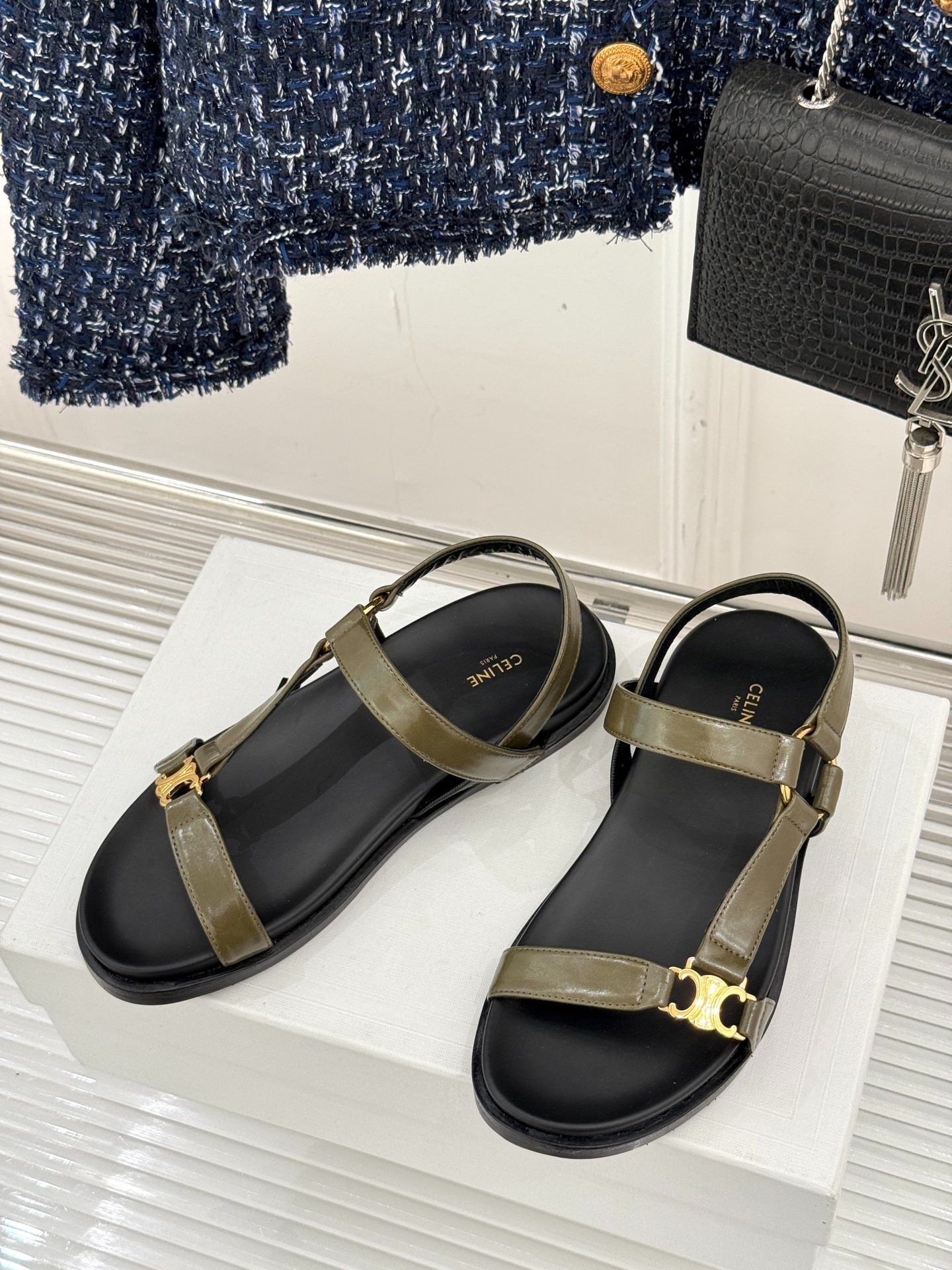 셀*느 봄여름 신상 빈티지 비치 샌들