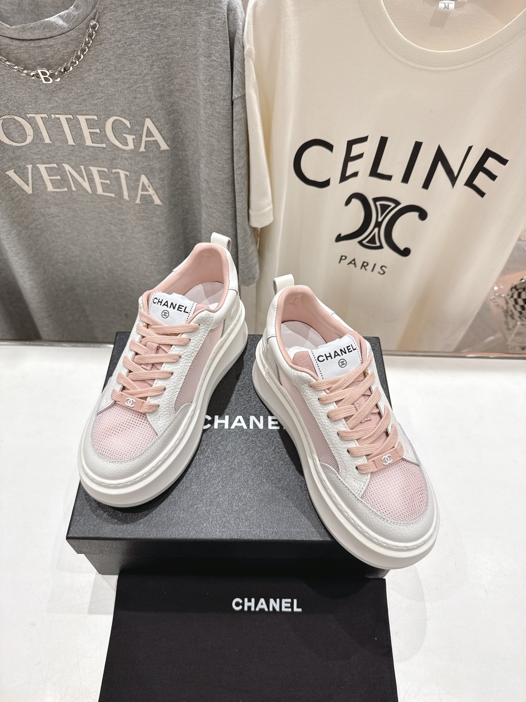 샤* 2025ss 최신 통굽 스니커즈